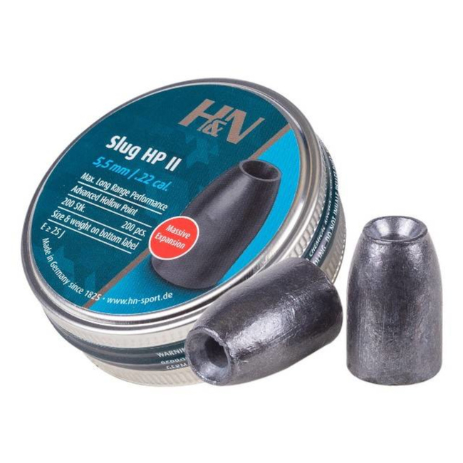 H&N SLUG HP II .218 30gr (200) 5,53mm