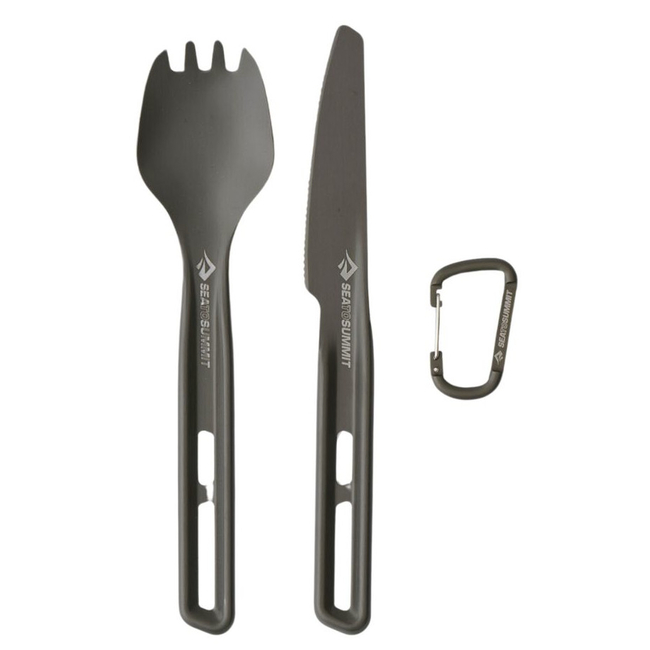 FRONTIER UL CUTLERY SET (2 PIECE) SPORK AND KNIFE