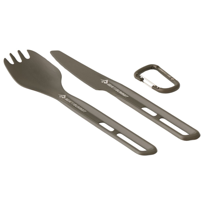 FRONTIER UL CUTLERY SET (2 PIECE) SPORK AND KNIFE