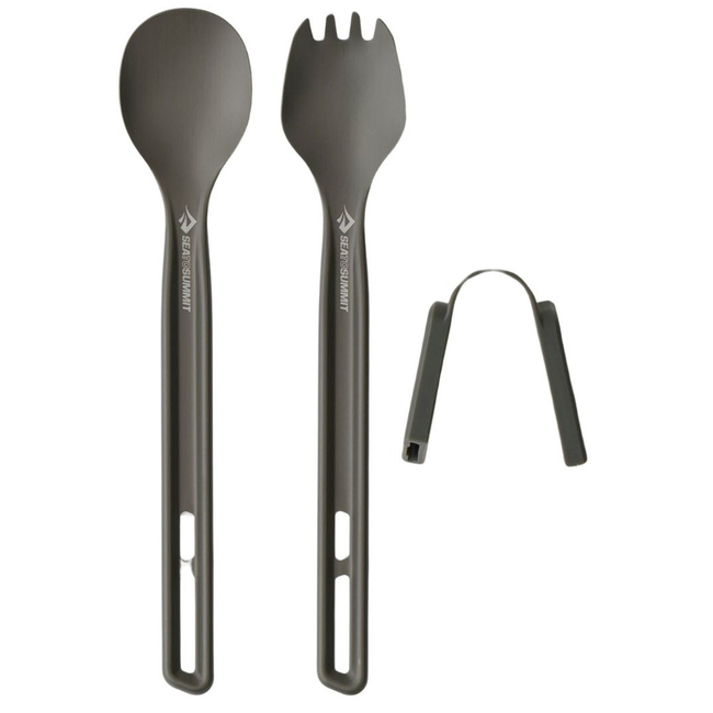 FRONTIER UL CUTLERY SET (2 PIECE) LONG HANDLE SPOON AND SPORK