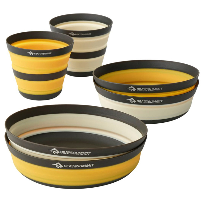 FRONTIER UL COLLAPSIBLE DINNERWARE SET (2P, 6 PIECE)